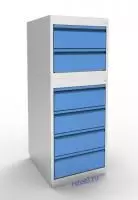 Тумбочка инструментальная ШК2/6ящ