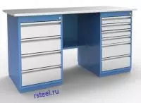 Верстак слесарный двухтумбовый ВМ.246