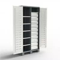 Шкаф для оснастки инструментальный Профи 2 п6.я10 (мод.1)