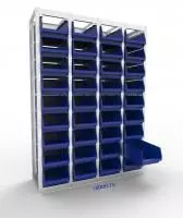 ССЯ 200.45.36 Стойка-стеллаж на 36  ящиков