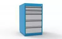 Тумба инструментальная Тв5 с пятью ящиками