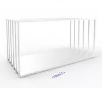 Вертикальный стеллаж для листового металла с секциями СВМ-3