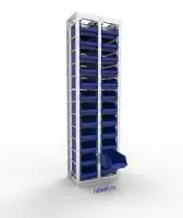 ССЯ 200.35.24 Стойка-стеллаж на 24 ящика