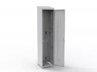 Шкаф для баллонов ШГ-1кр с наклонной крышей