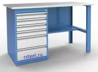 Верстак слесарный однотумбовый ВМ.106