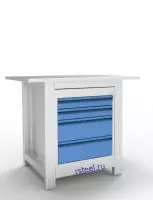 Верстак слесарный однотумбовый АСПроф10/4