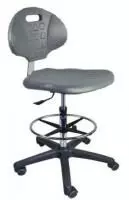 Стул для производства высокий с кольцом Р-ВН (полиуретан)