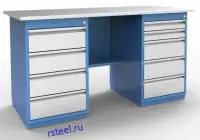 Верстак слесарный двухтумбовый ВМ.245