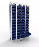 ССЯ 200.35.48 Стойка-стеллаж на 48 ящиков