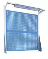 Перфопанель (перфорированный экран) двойной со светильником ЭДС