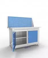 Верстак слесарный двухтумбовый АСПроф14/0-0/ЭП