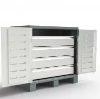 Шкаф для оснастки инструментальный Профи900-1 п0.я4 (мод.1)