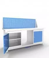 Верстак слесарный трехтумбовый АСПроф19 /0-Пп-0/ ЭП