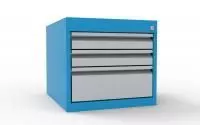 Тумба инструментальная Твм3 с тремя ящиками