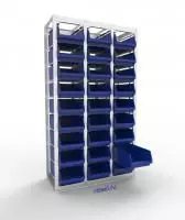 ССЯ 200.45.27 Стойка-стеллаж на 27  ящиков