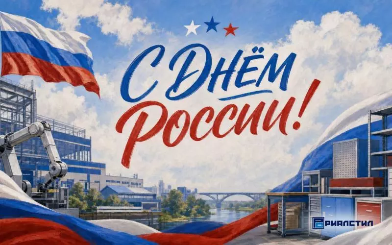 Команда «Риал Стил» поздравляет с Днём России!