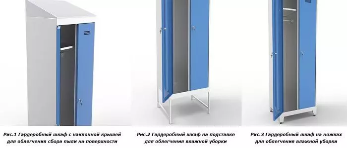 Подставки, ножки и наклонные крыши для облегчения уборки картинка