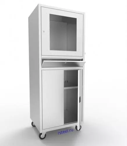 Шкаф компьютерный мобильный ШКм-1