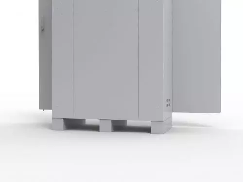 Шкаф для газовых баллонов ШБ-2/1 - основание