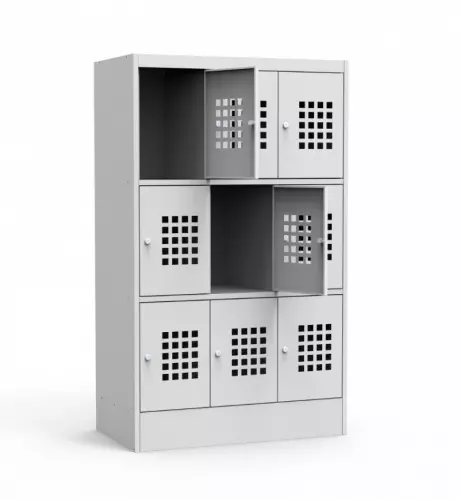 Шкаф металлический на 9 ячеек ШРС 33