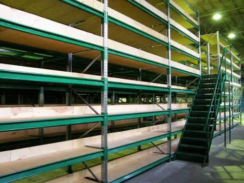 Стеллаж мезонинный на заказ