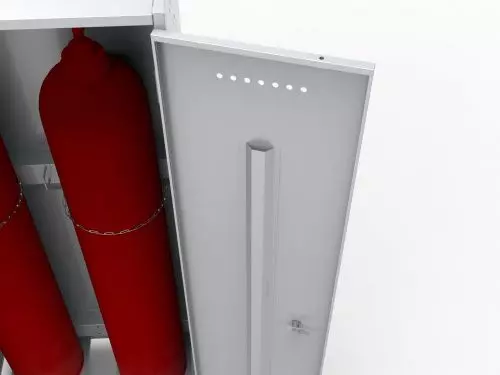 Шкаф баллонный ШГ-2 - дверь