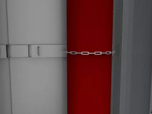 Шкаф для газовых баллонов ШБ-2/2 - цепь