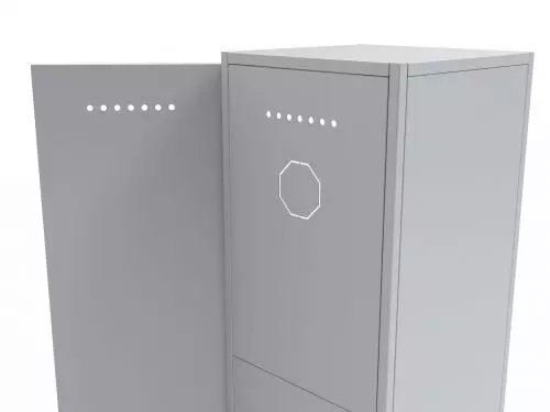 Шкаф для газовых баллонов ШГ-1