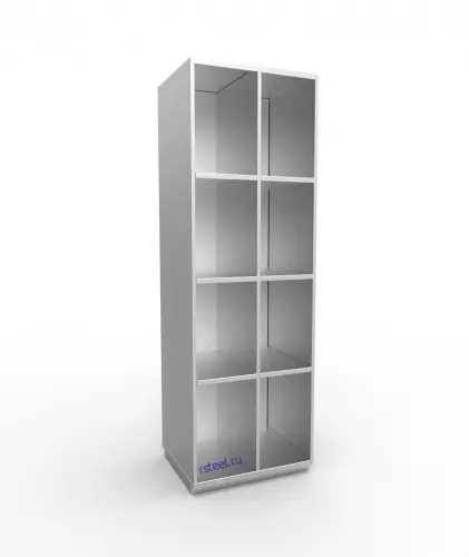 Шкаф для сумок на 8 ячеек открытый ШЯо 8