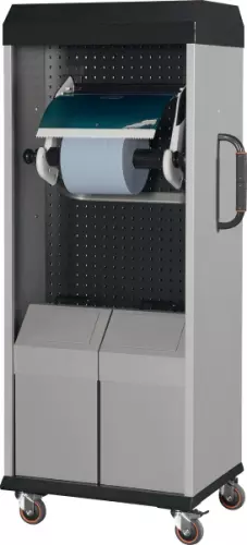 Шкаф для уборочного инвентаря ШУм-2-700