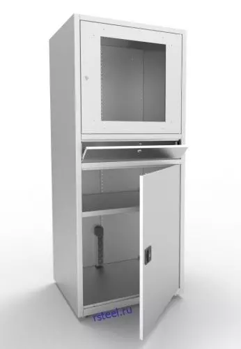 Шкаф компьютерный для системного блока и монитора ШК-1