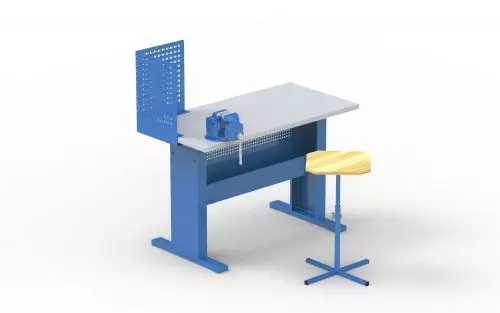 Верстак слесарный ВС-4рс