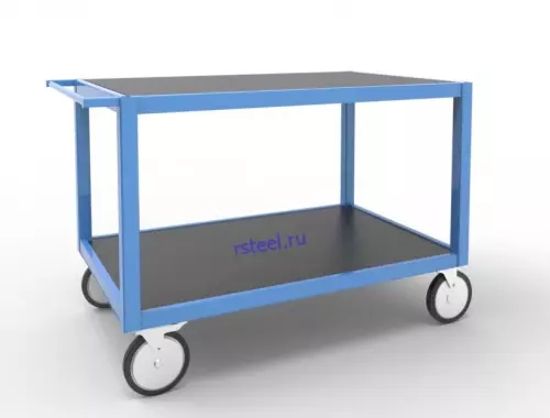 Тележка-стол монтажная ТОС-2.125.80 фанера/резина