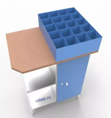 Тумба инструментальная ТПМ-09-02