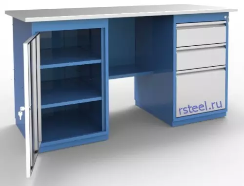 Верстак слесарный двухтумбовый ВМ.203