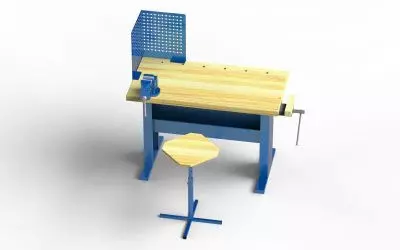 Верстак комбинированный ВК-1рс