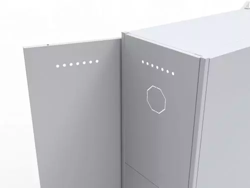 Шкаф баллонный ШГ-2 - перфорация