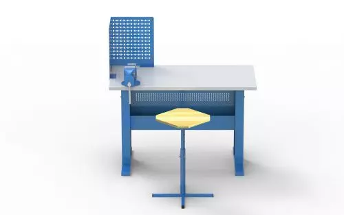 Верстак слесарный ВС-4рс