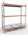 Стеллаж с выкатными платформами СП 2700 /3 яр/ 3 вп / оцинк. внут. 0,7