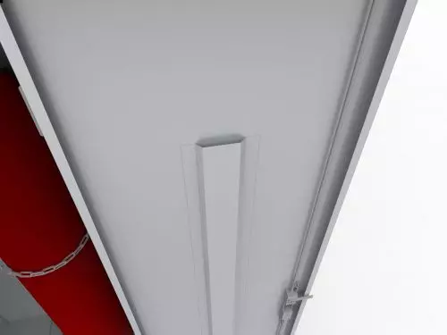 Шкаф для газовых баллонов ШБ-2/1 - дверь