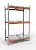 Стеллаж с выкатными платформами СП 1800 /3 яр/ 6 вп