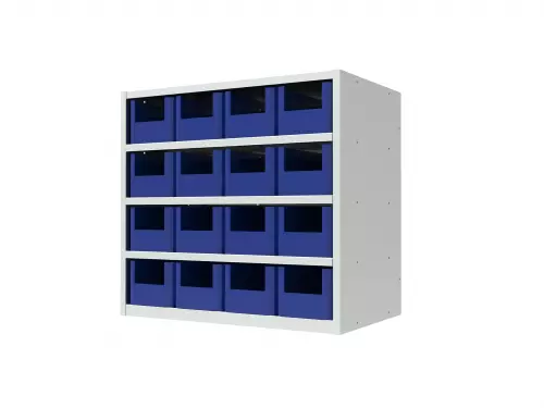 Кассетница 500х300х430h / 3 полки