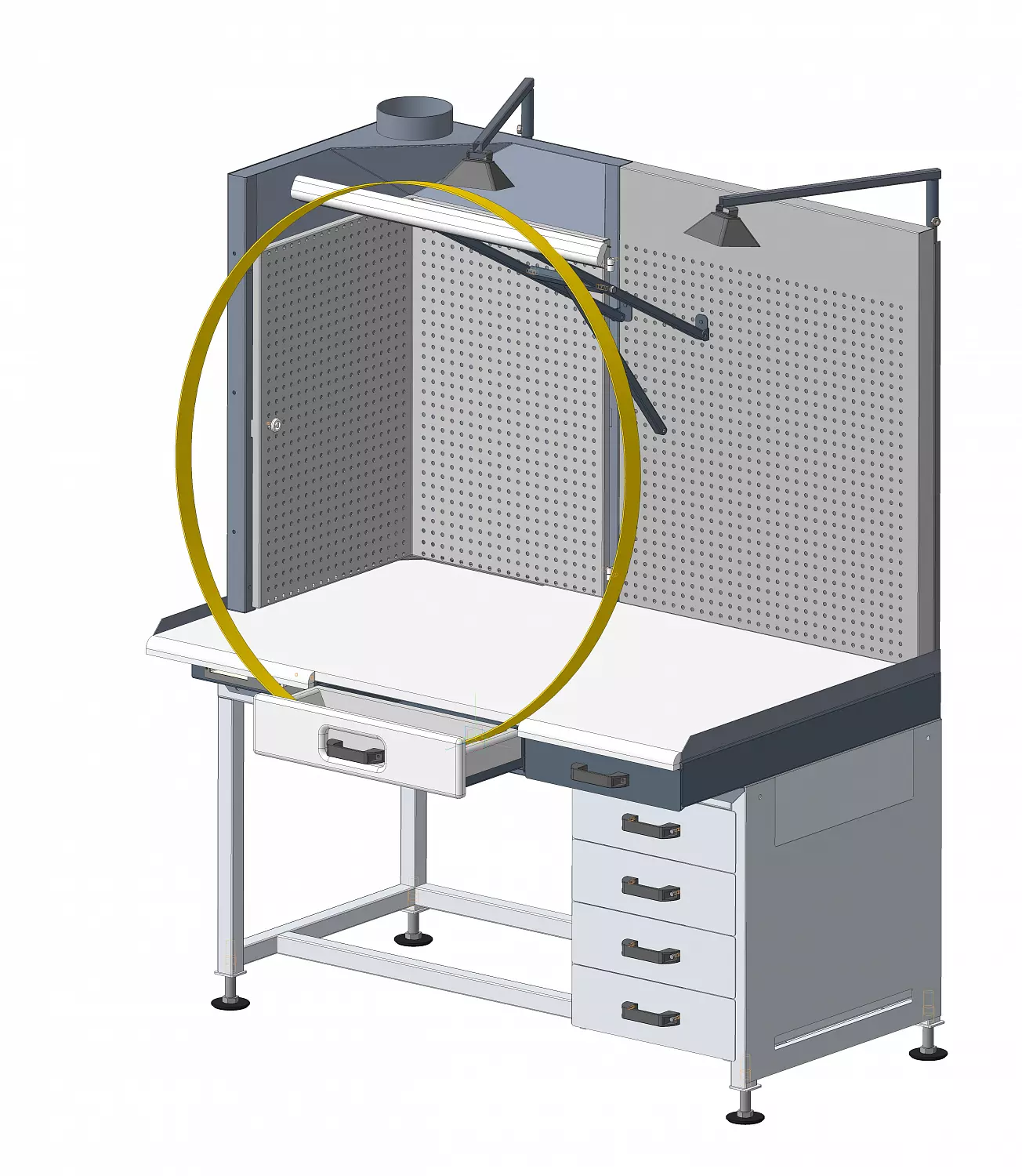 Уникальные на 100%: рабочие столы для "ОДК-Пермские Моторы" (г. Пермь)