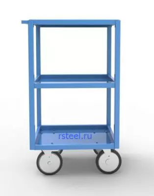 Тележка монтажная ТОС-3.90.50 высокая/сталь/борт 30мм.
