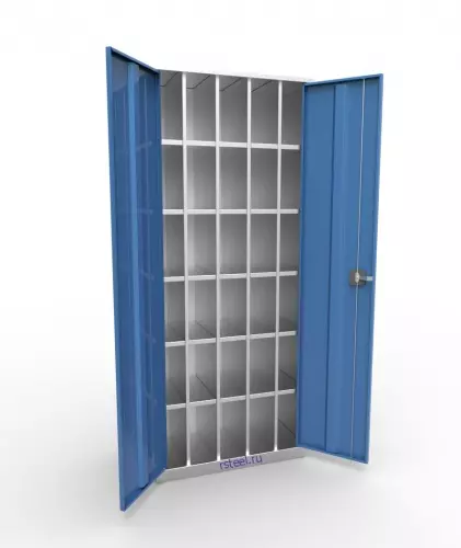 Шкаф на 30 ячеек с дверьми ШЯ-30
