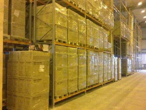 Стеллаж паллетный 1800х1050х3000h / 0 +2 яруса