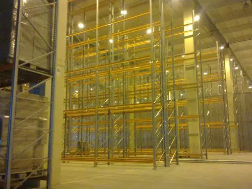 Стеллаж паллетный 1800х1050х3000h / 0 +2 яруса