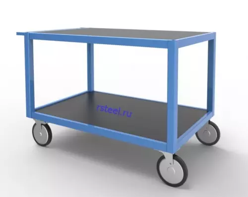 Тележка-стол монтажная ТОС-2.125.80 фанера/резина