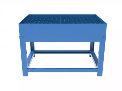 Поддон металлический для деталей станка с ЧПУ