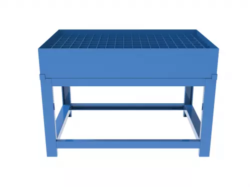 Поддон металлический для деталей станка с ЧПУ